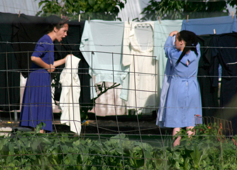 yelling down the line