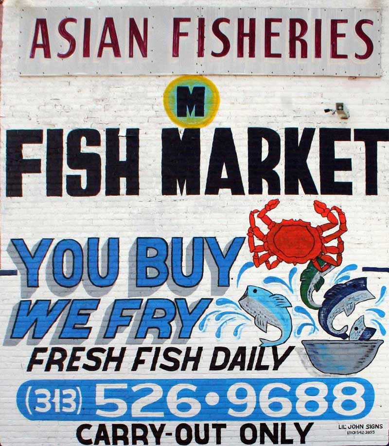 Asian Market Fish Market