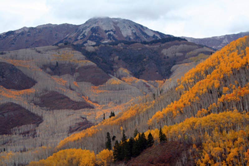 Mountains above Marble, CO