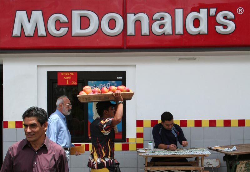 McDonalds Mango Man Money Changer