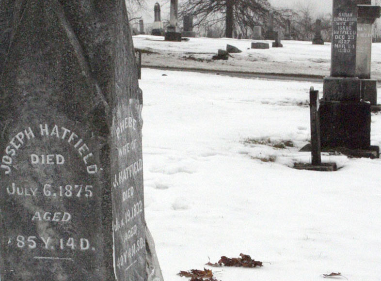 Joseph Hatfield grave