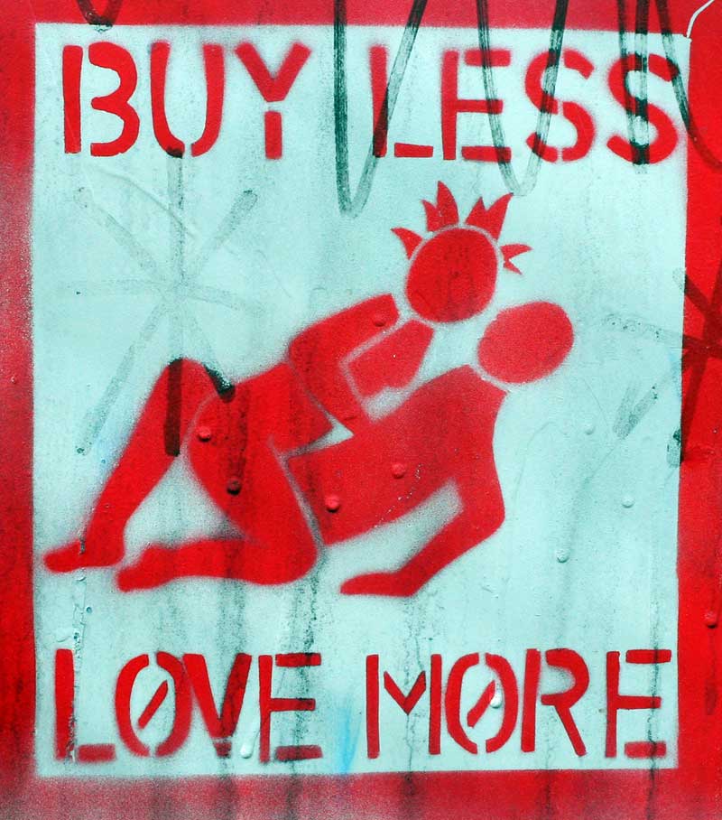 graffiti graphic of Love