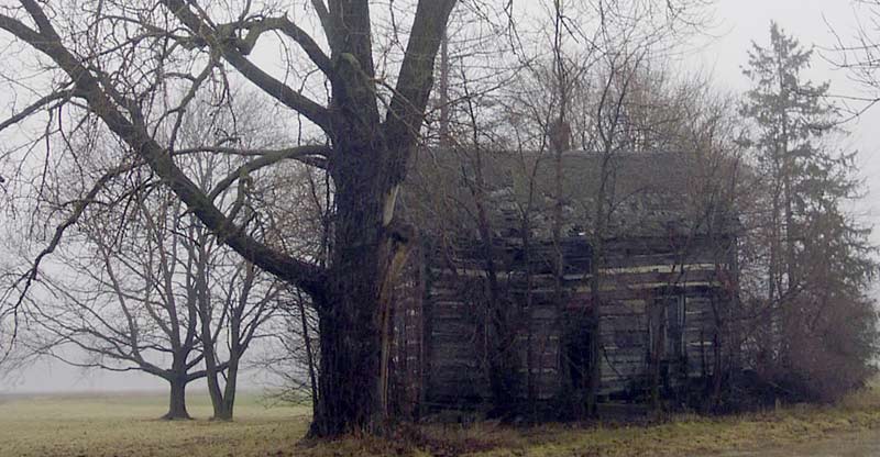 cabin on highway 24 in Indiana