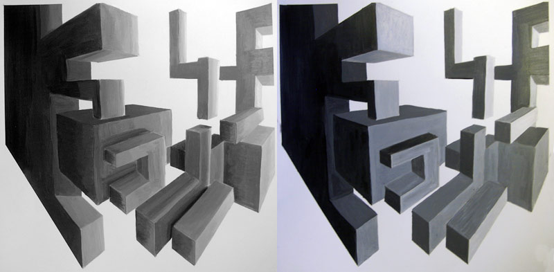 study of flat and plastic