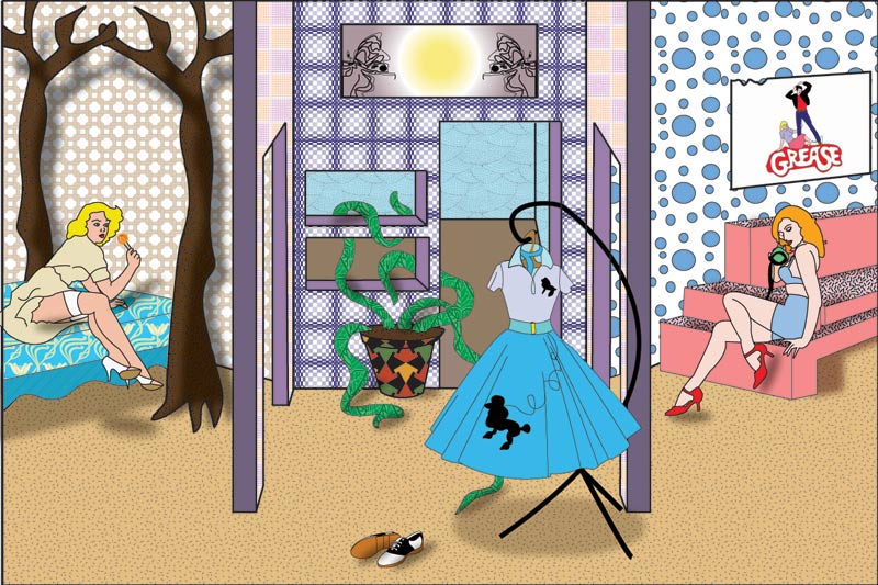 Study after Lichtenstein